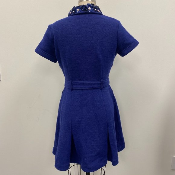 MANOUSH Dress 38 Blue like new - Picture 4 of 5